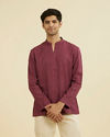 Antique Pink Short Kurta